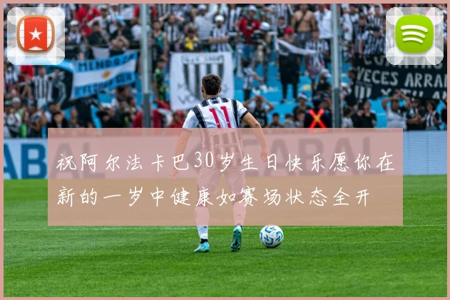 祝阿尔法卡巴30岁生日快乐愿你在新的一岁中健康如赛场状态全开