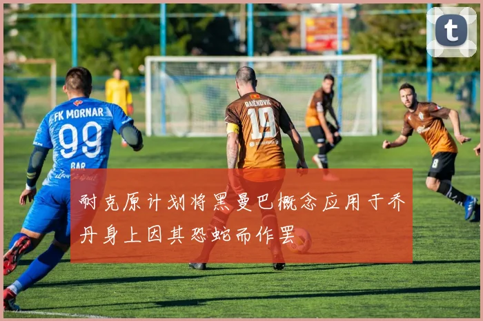 耐克原计划将黑曼巴概念应用于乔丹身上因其恐蛇而作罢